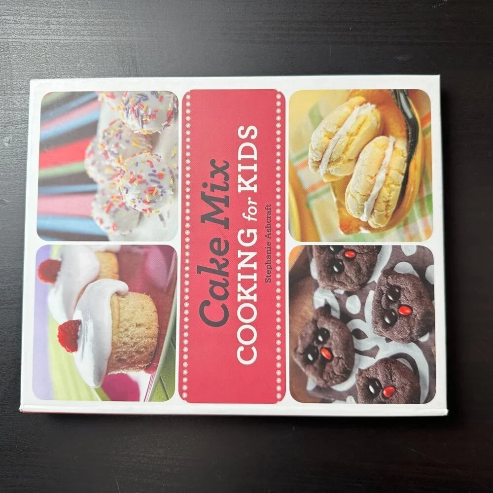 CAKE MIX COOKING for Kids Activity Cookbook DIY